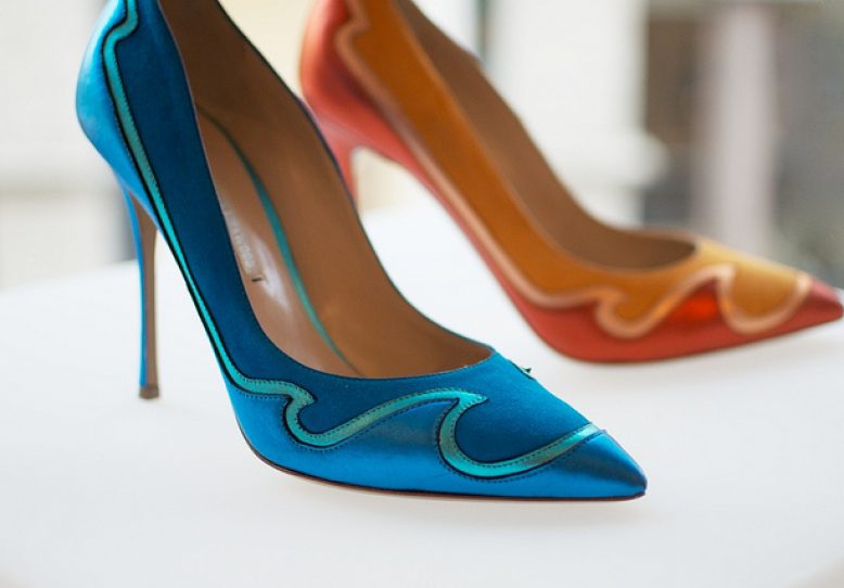 painted heels
