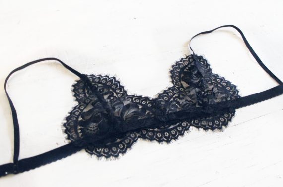DIY Lace Bralette How to