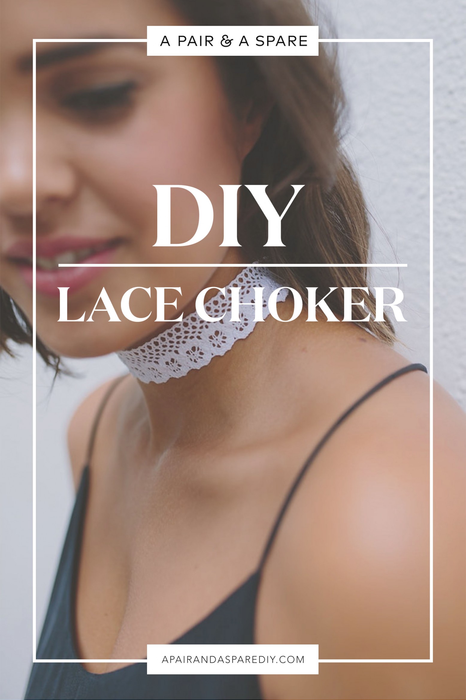 Lace Choker DIY