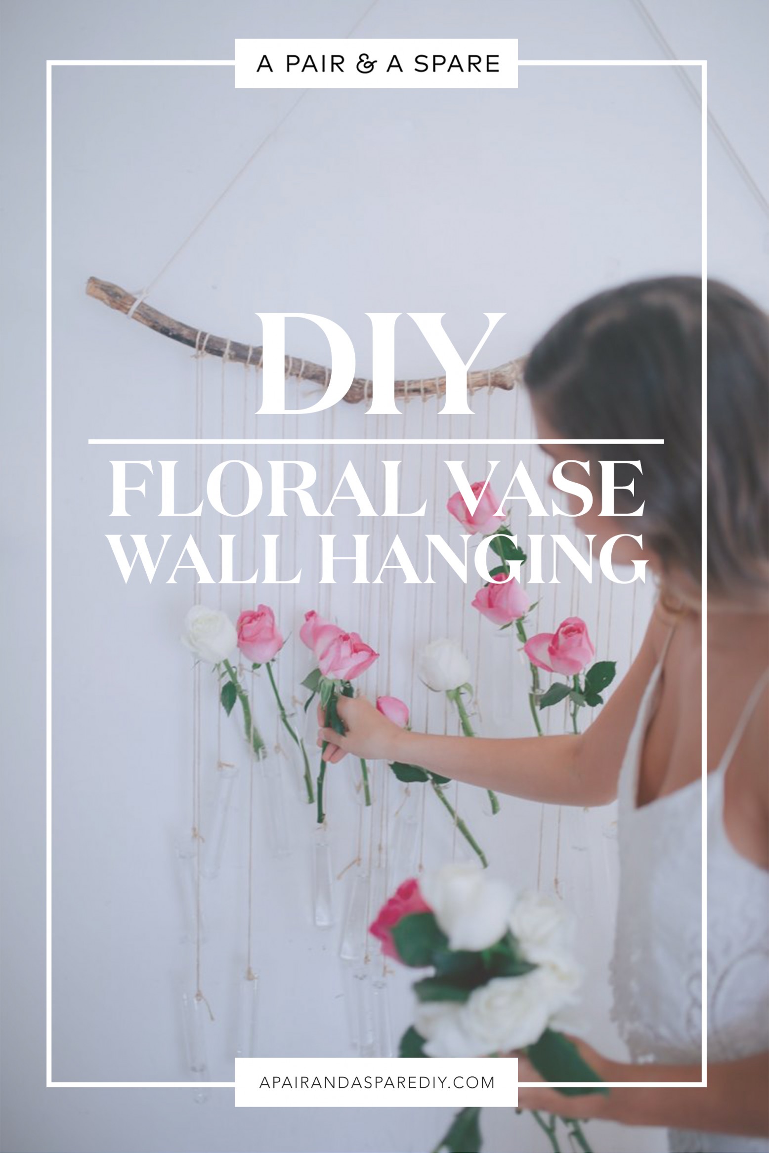 DIY Flower Wall Hanging