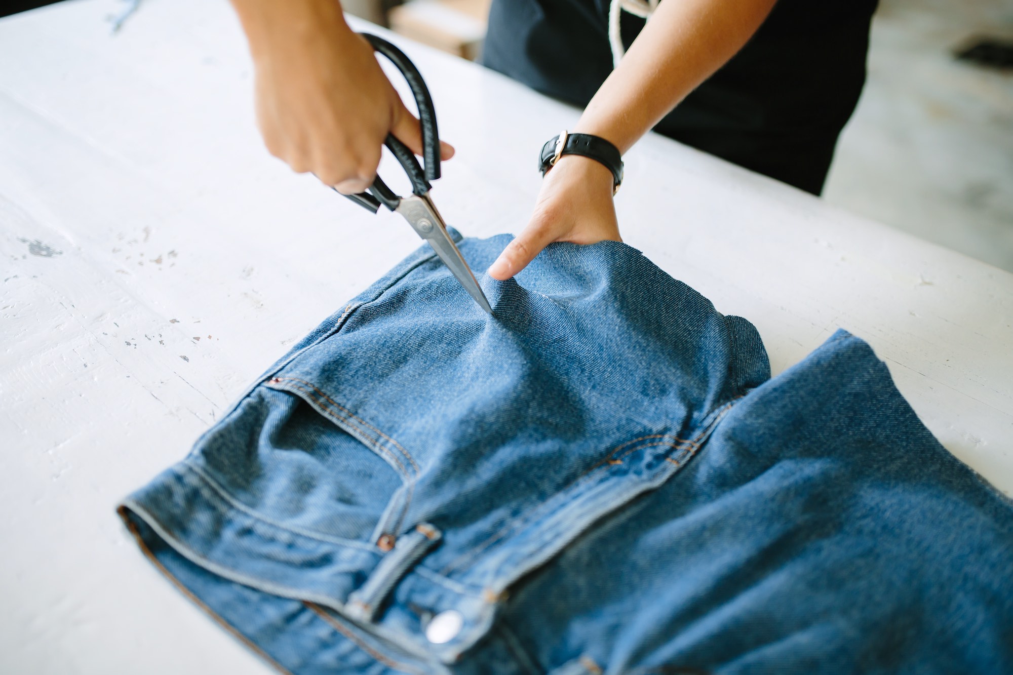 Four ways to cut off your denim 3 | Collective Gen