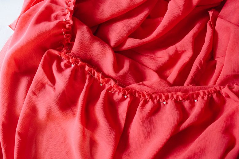 DIY Backless Silk Maxi Dress | Collective Gen