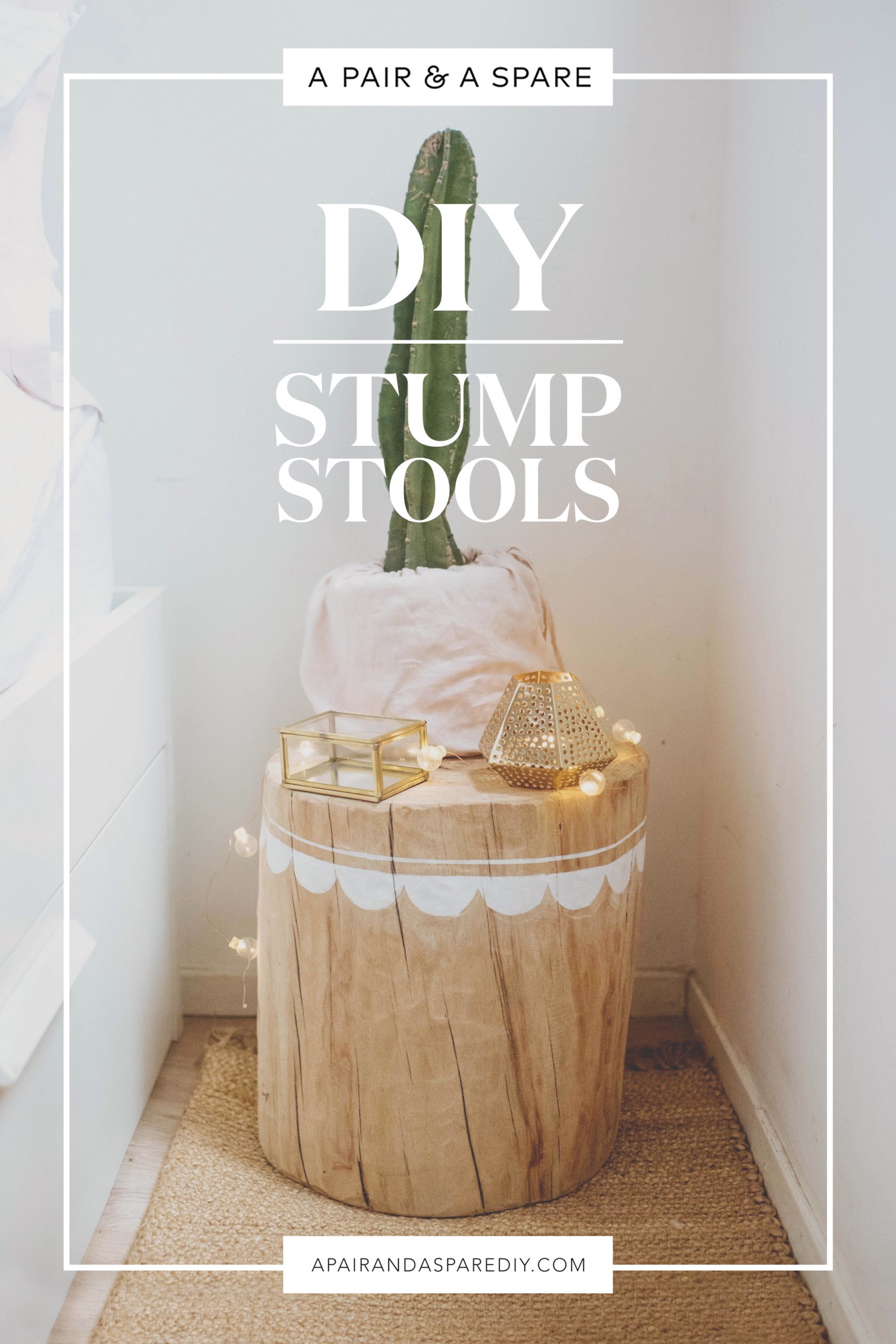 Make These Diy Stump Stools Collective Gen