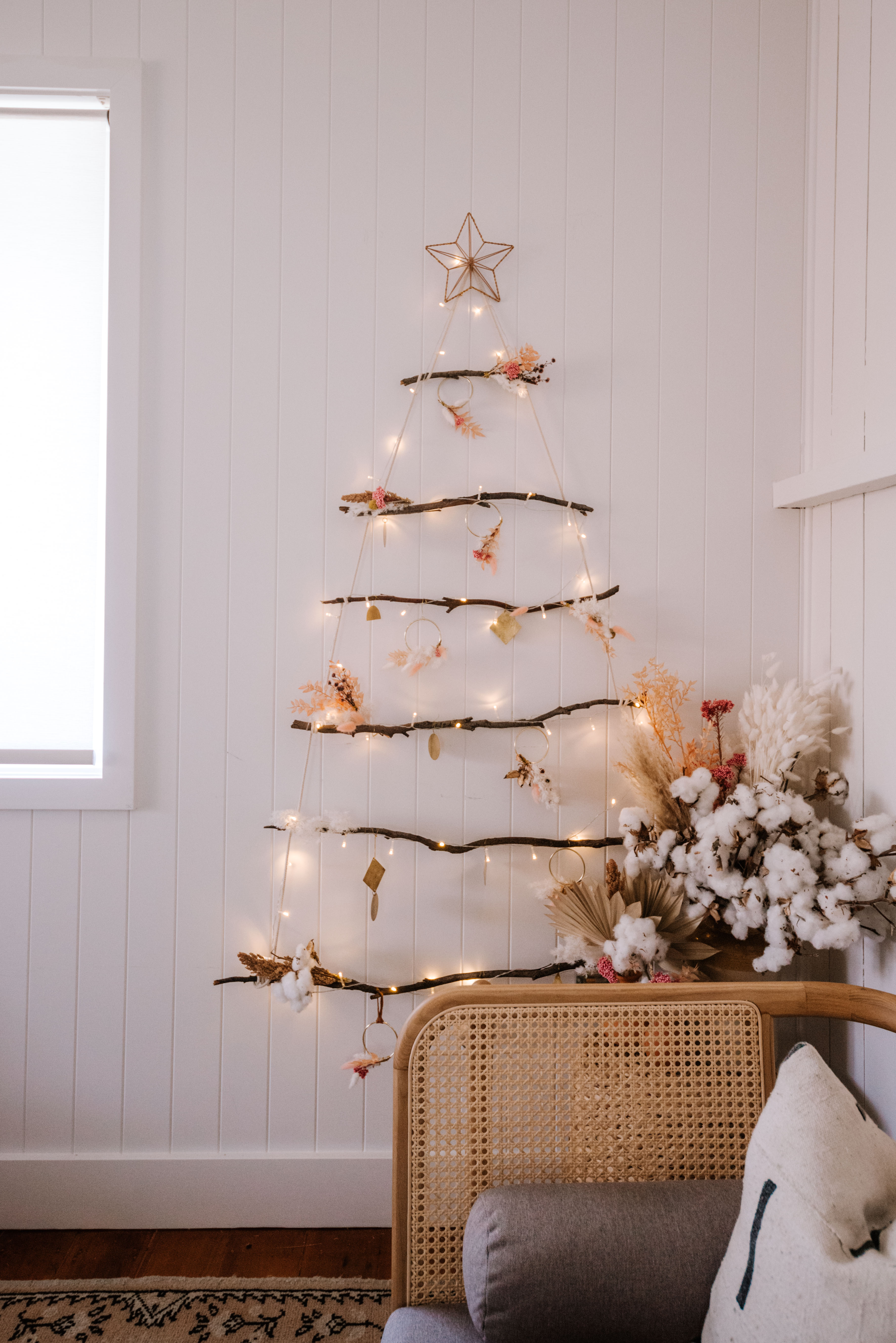 This Year’s DIY Branch Christmas Tree!  a pair & a spare  Bloglovin’
