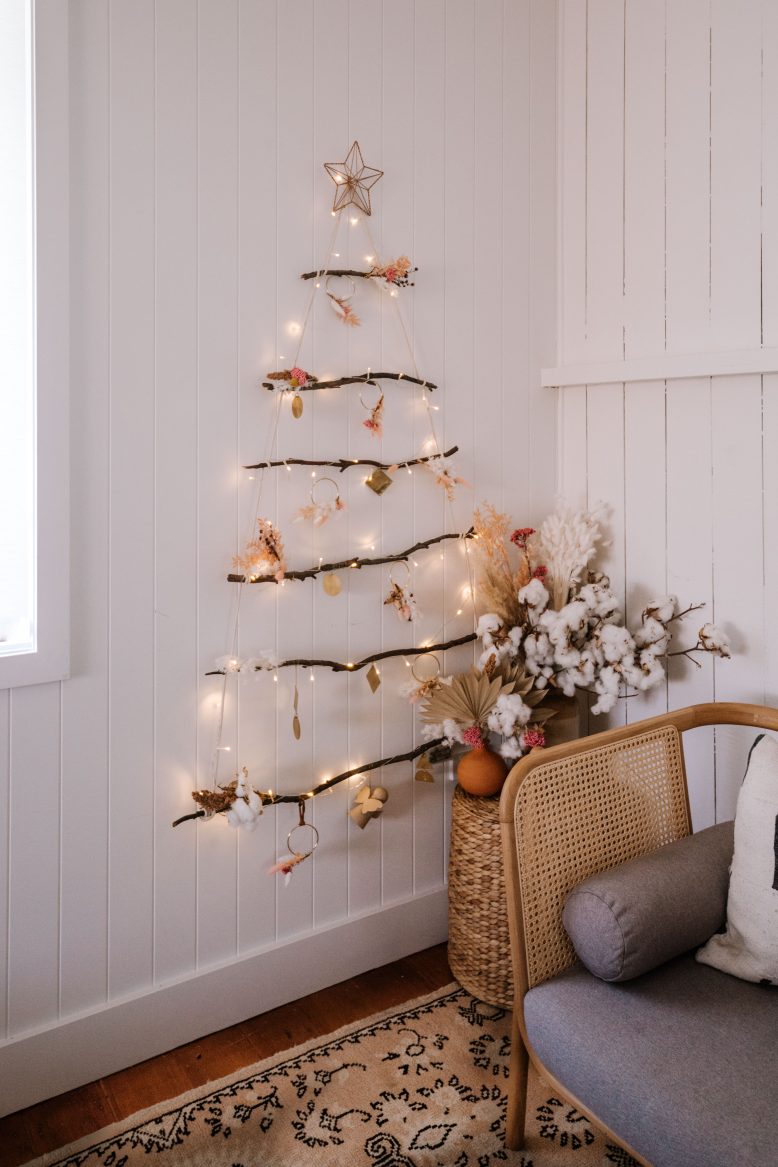 This Year's DIY Branch Christmas Tree | Collective Gen