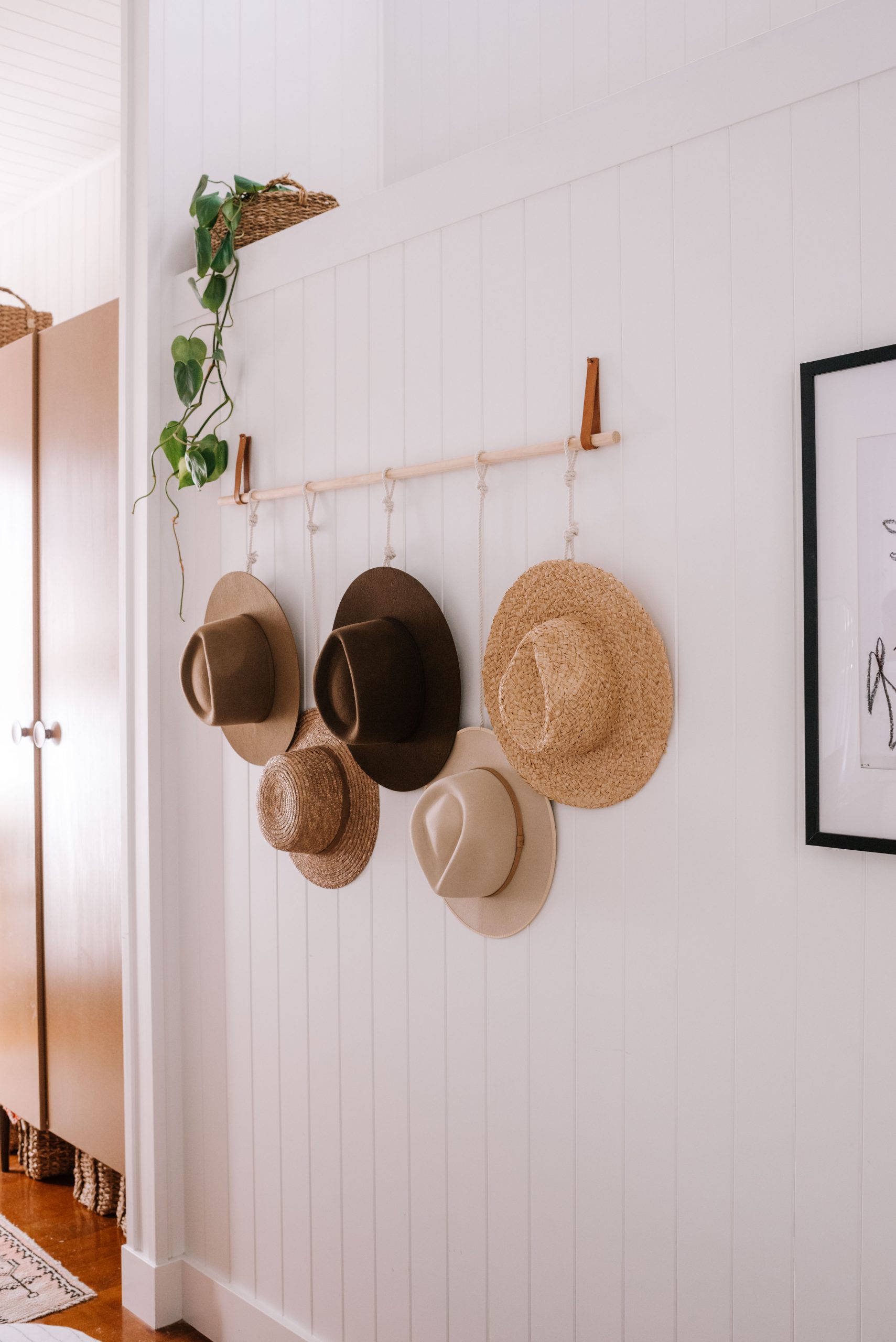 Wall Hat Hooks Design Ideas