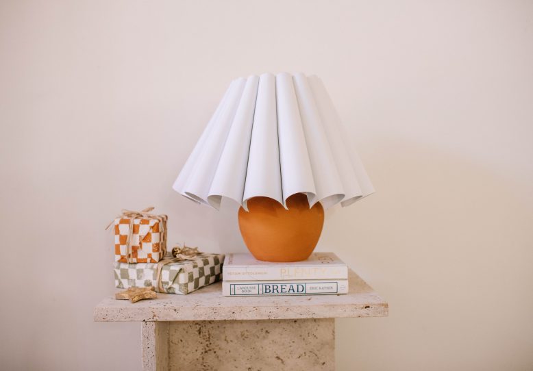 How To Make A Fluted Lampshade, How To Make A Material Lampshade